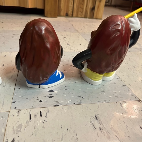 Vintage Ceramic California Raisins Lot Of 4 Large Figures Raisins - Picture 5 of 9